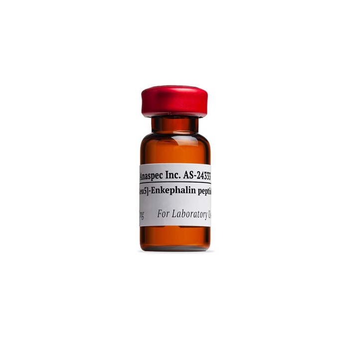 Vial of (Leu5)-Enkephalin peptide