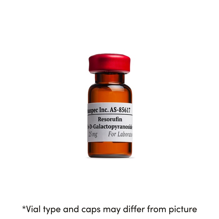 Bottle of Resorufin b-D-Galactopyranoside